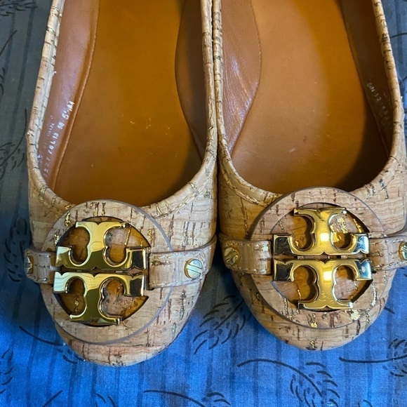 Tory Burch Aaden cork ballerina flats. Size 5.5 - Picture 7 of 7